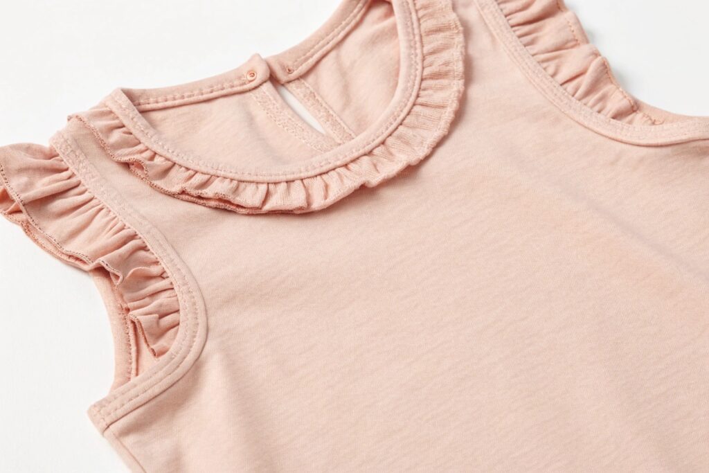 Baby girl ruffle top