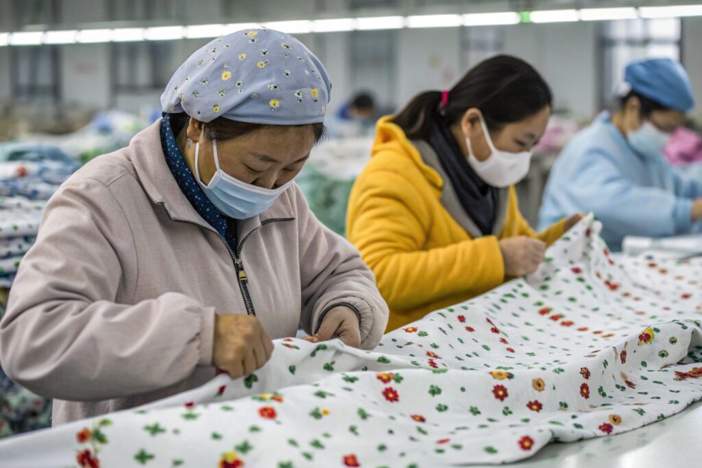 Garment inspection in factory