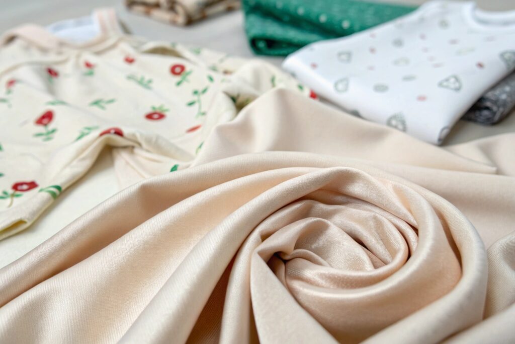 Fabric sample with OEKO-TEX certification