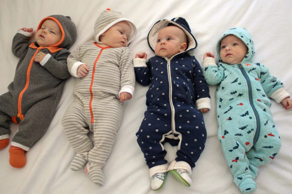 Newborn baby clothes variety
