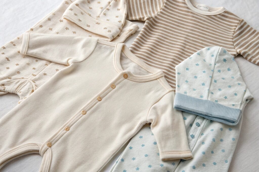 Kidswear made from organic cotton