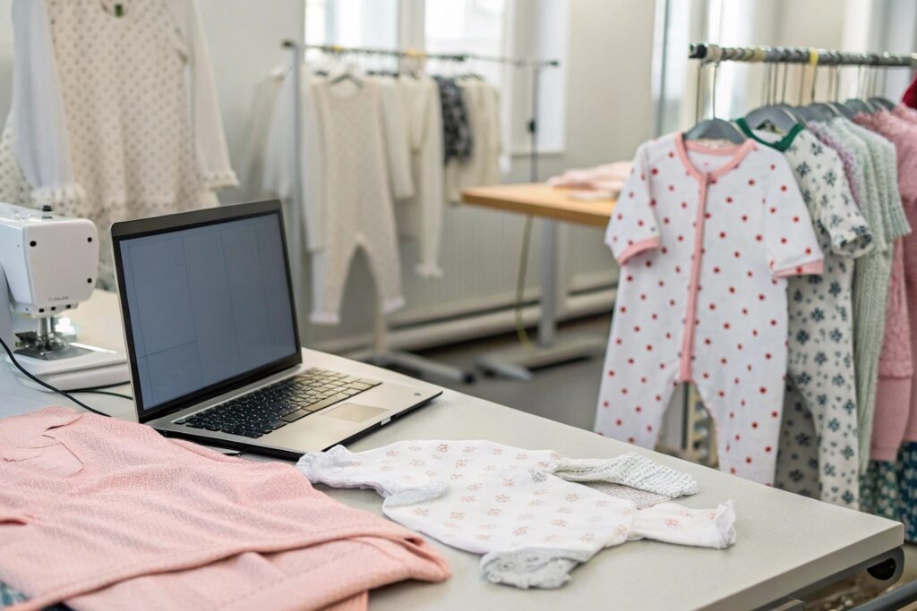 Modern Embroidery in Babywear Production