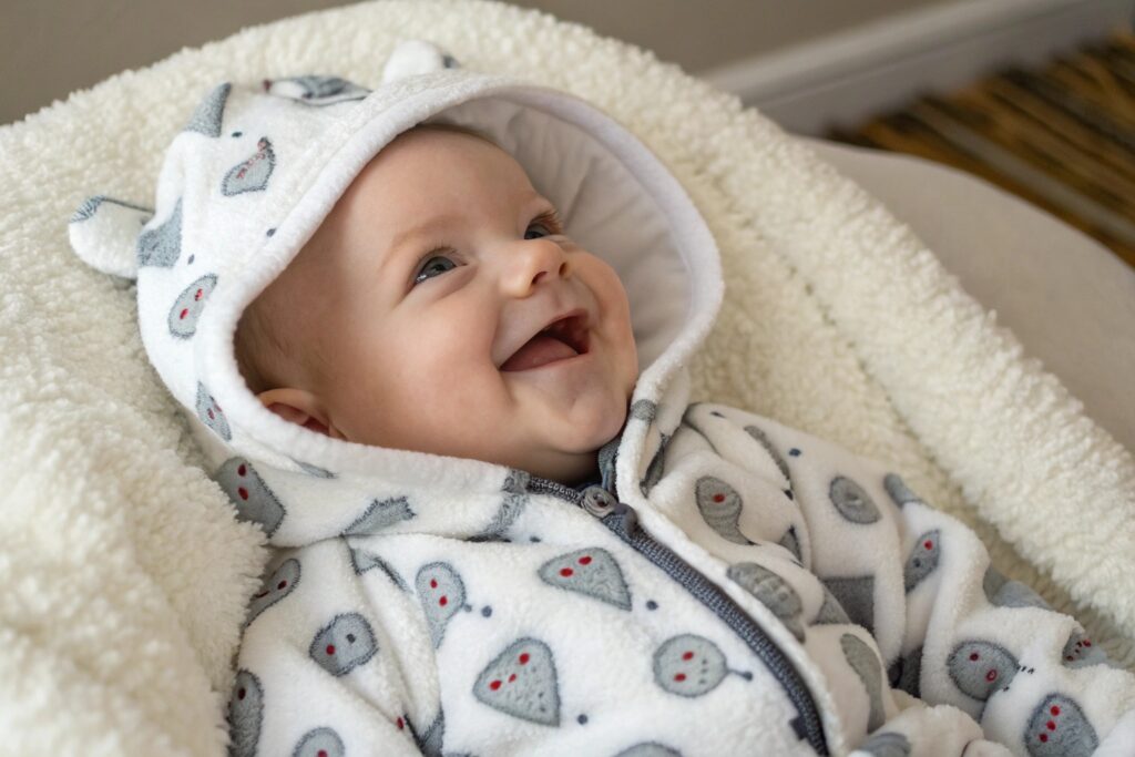 Child wearing a personalized outfit