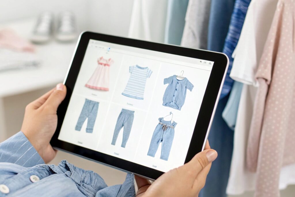 A modern online shopping experience for babywear