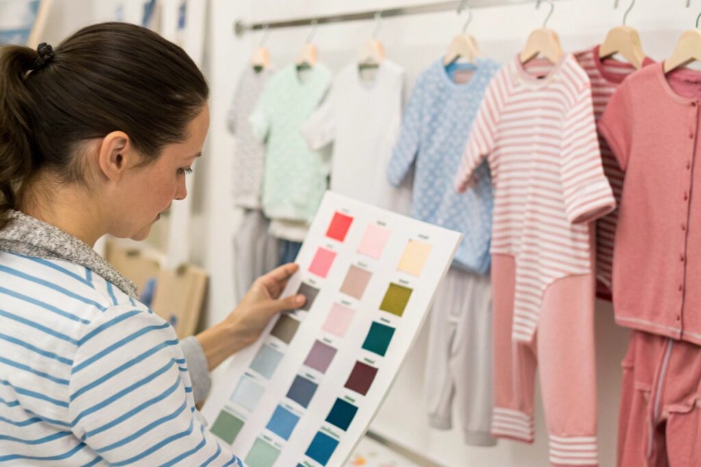 Selecting Color for Babywear