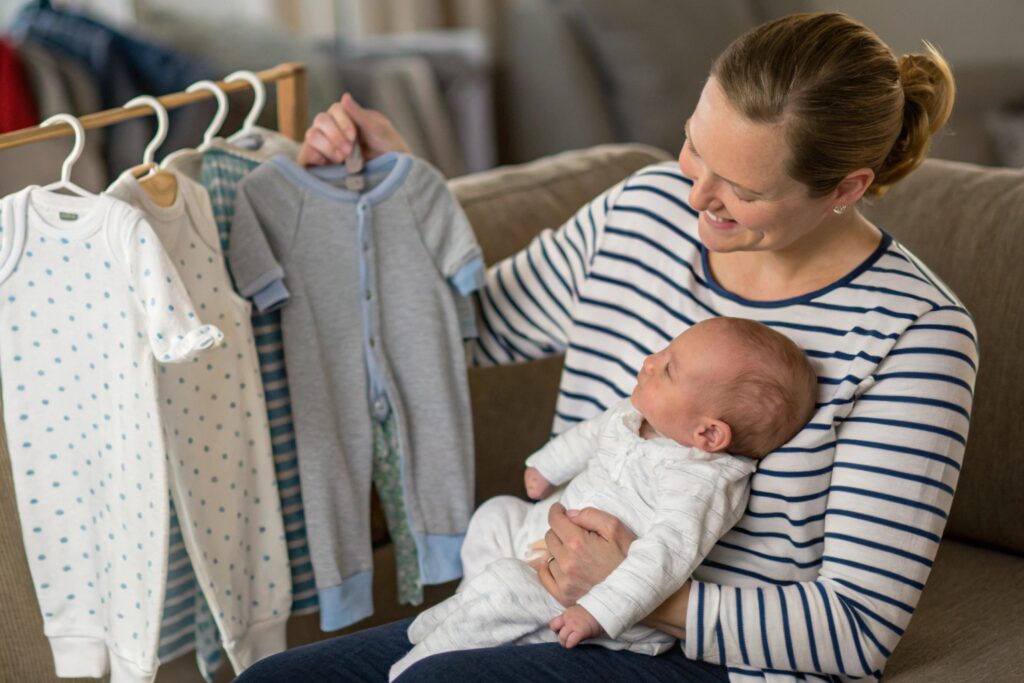 European Parent Sharing Positive Review About Babywear